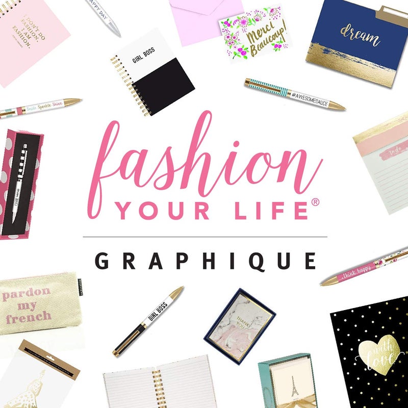 Graphique Hardbound Spiral Journal | Heart of Gold Pink Stripe Design | Premium Paper | Notebook | Diary | Lists | Record Month and Date | Great Gift | 160 Ruled Pages | 6.25â€ x 8.25â€ - Image 4